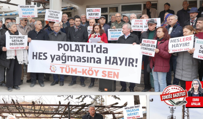 Ankaralılardan Polatlı HES Projesi’ne tepki