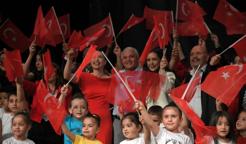Mamak'ta 23 Nisan coşkusu!