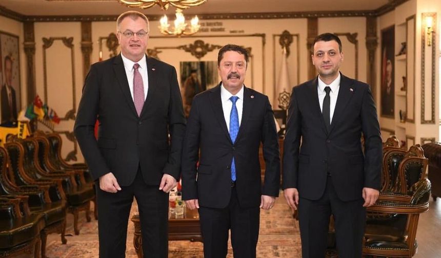 Jedlina, Beypazarı Halk Eğitim Merkezi'ni Ziyaret Etti