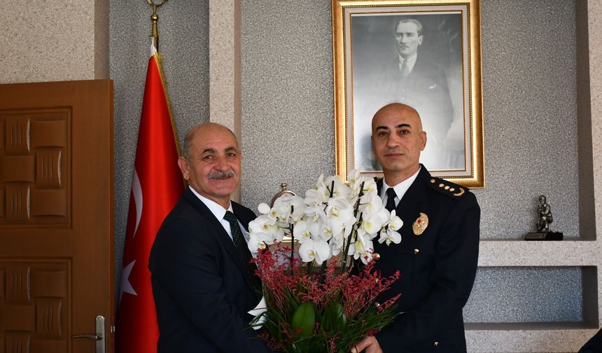 Karakoç'tan Nallıhan İlçe Emniyet Müdürlüğünü ziyaret