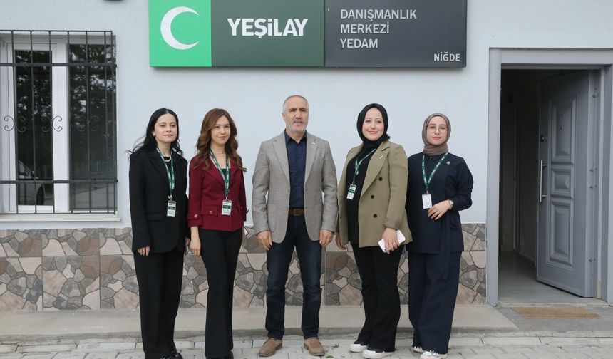 Yeşilay'ın çalışmaları anlatıldı