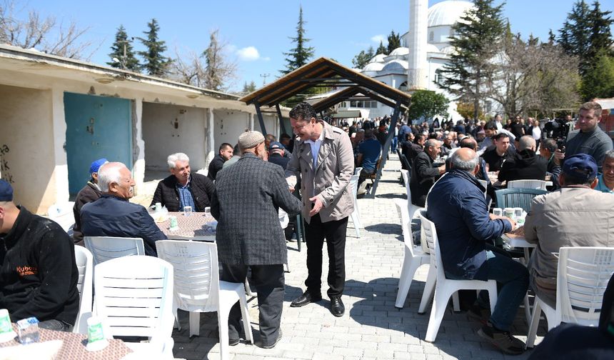 Başkan Kasap vatandaşlarla yağmur duasına çıktı