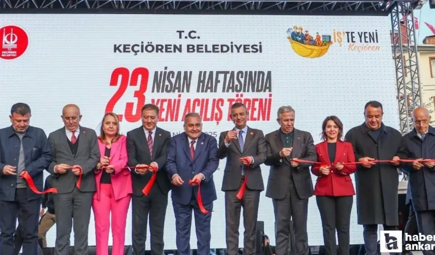 Keçiören Belediyesi'nden 23 yeni proje