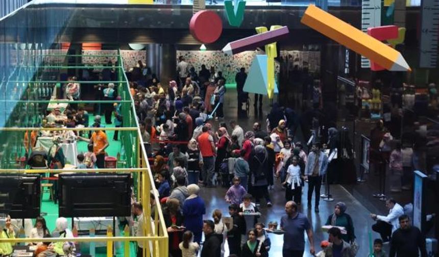 Konya'da Çocuk Kitap Günleri'ne yoğun ilgi