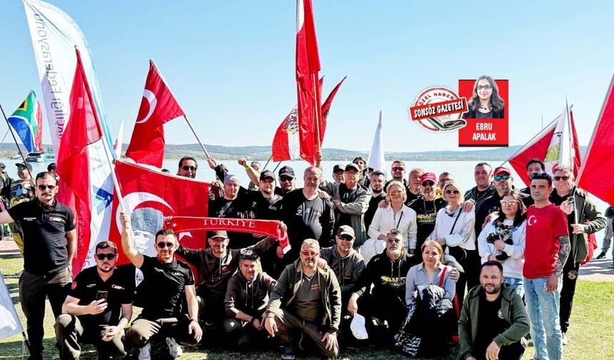Türk Takımı Sazan Balığı Yakalama Yarışması’nda Üçüncü Oldu