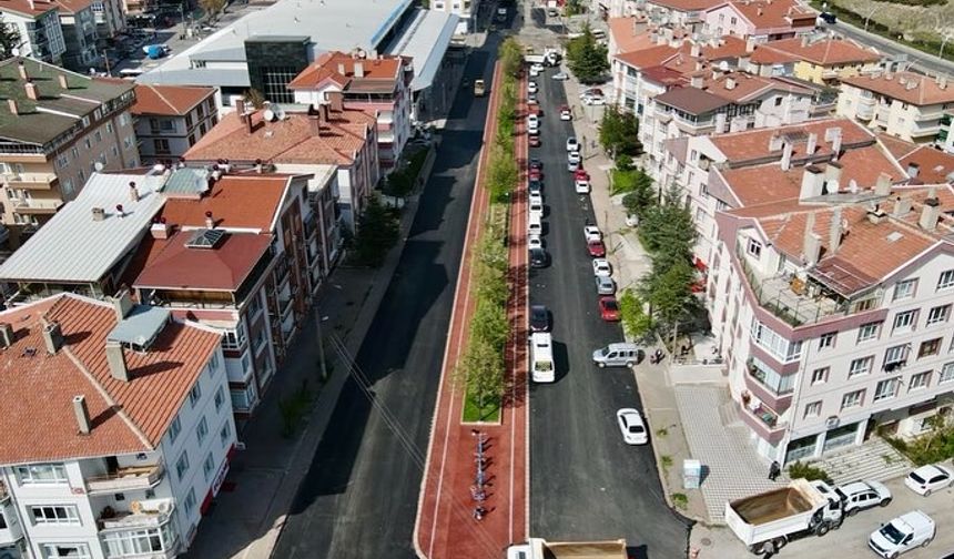 Pursaklar'da yol yenileme çalışmaları başladı!