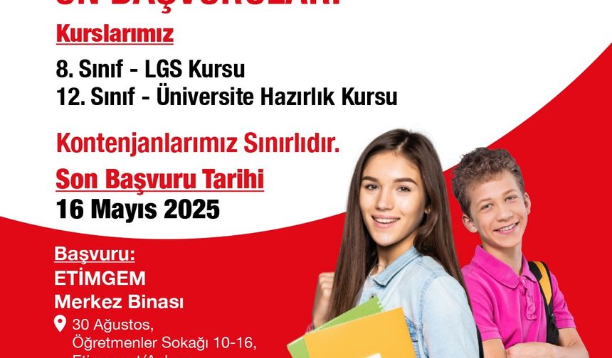 Etimesgut Belediyesi’nden öğrencilere ücretsiz YKS ve LGS kursu!