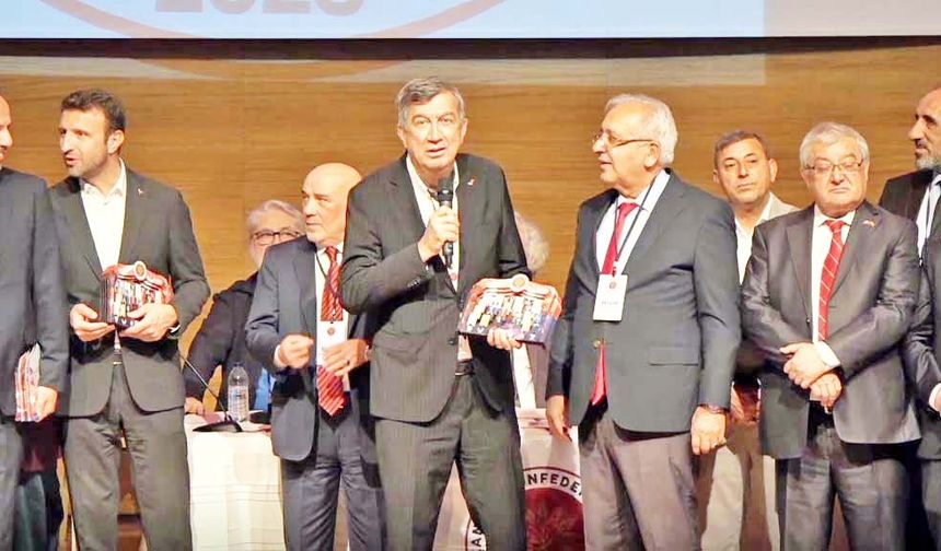 Çankırı Dernekler Konfederasyonu’nda “Kaptan Mustafa Can” güven tazeledi