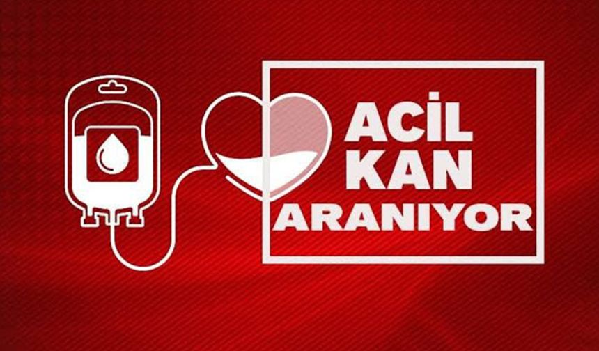 Yenimahalle Belediyesi duyurdu, acil kan aranıyor!