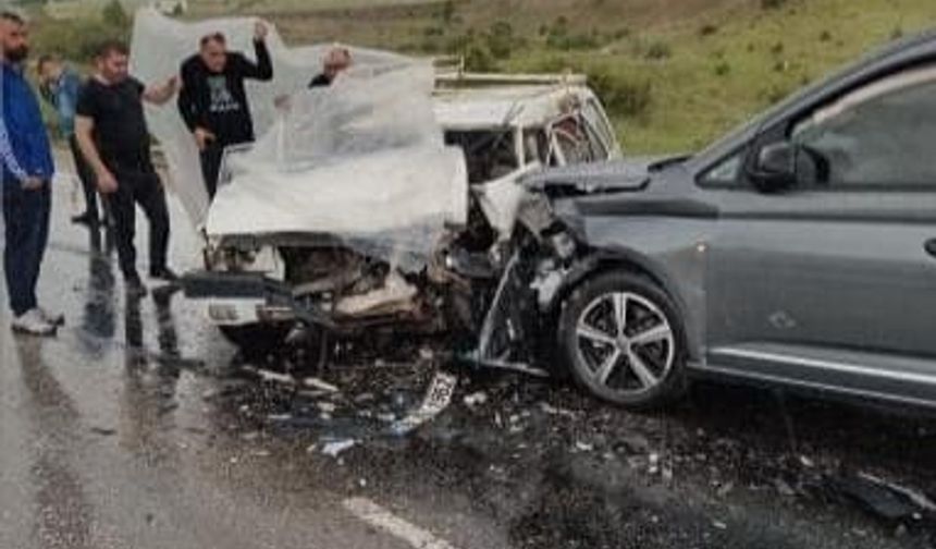 Ankara’da feci kaza: 1 ölü, 1 yaralı