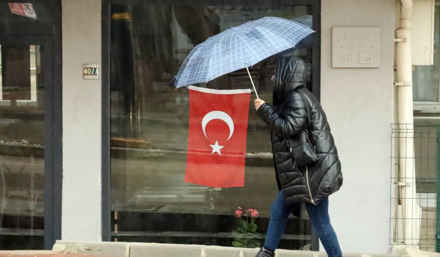 Marmara Bölgesi için yağış uyarısı