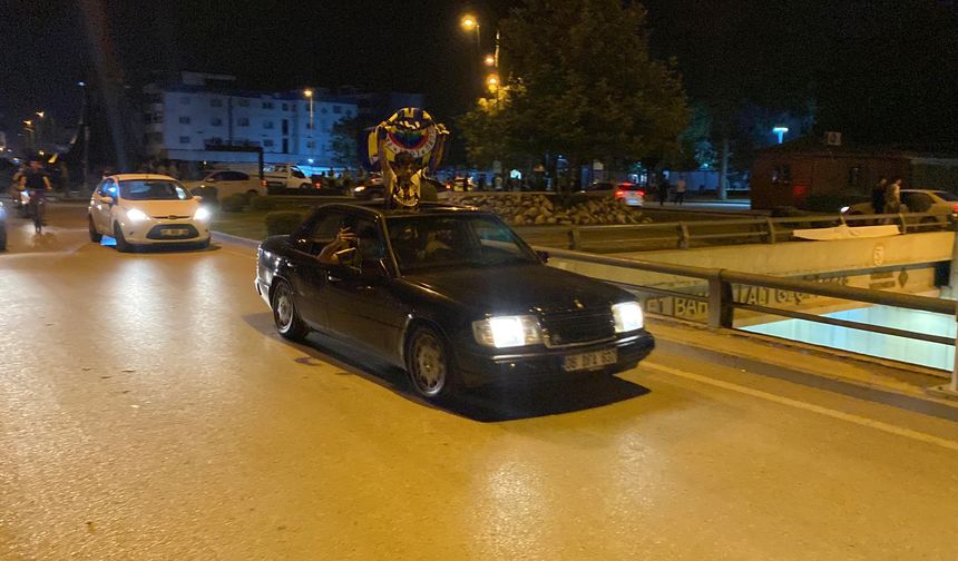 Osmaniye’de Fenerbahçe Beko'nun şampiyonluğu kutlandı