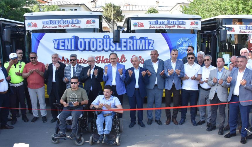 Siirt’te Ulaşım Filosuna Yeni Araç Takviyesi