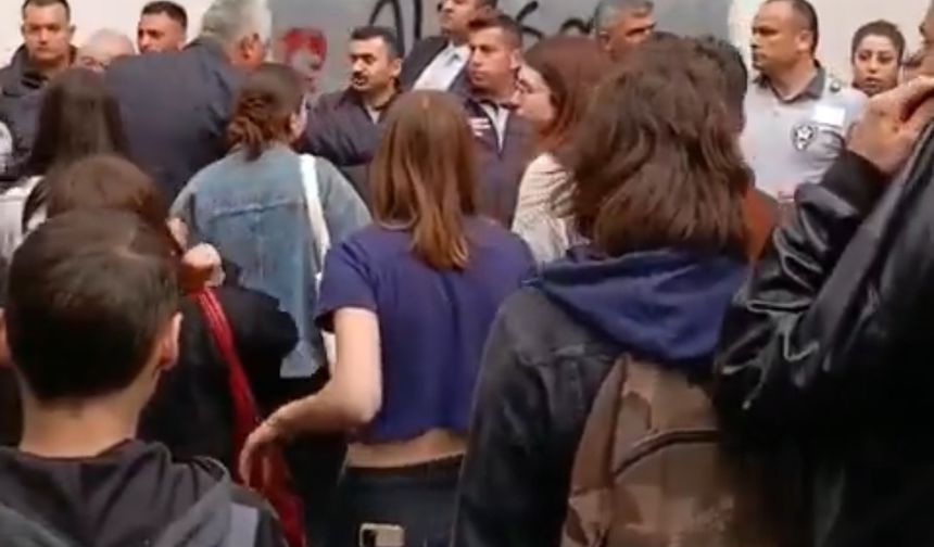 Ali İsmail Korkmaz Silüeti Çizen Öğrencilere ÖGB Müdahalesi