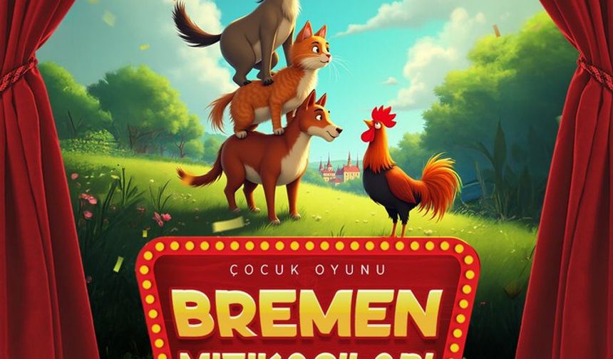 Sincan'da "Bremen Mızıkacıları" oyunuyla çocuklar eğlenecek!