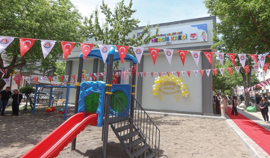 Sincan'da Nergis Kreşi açılışı gerçekleşti