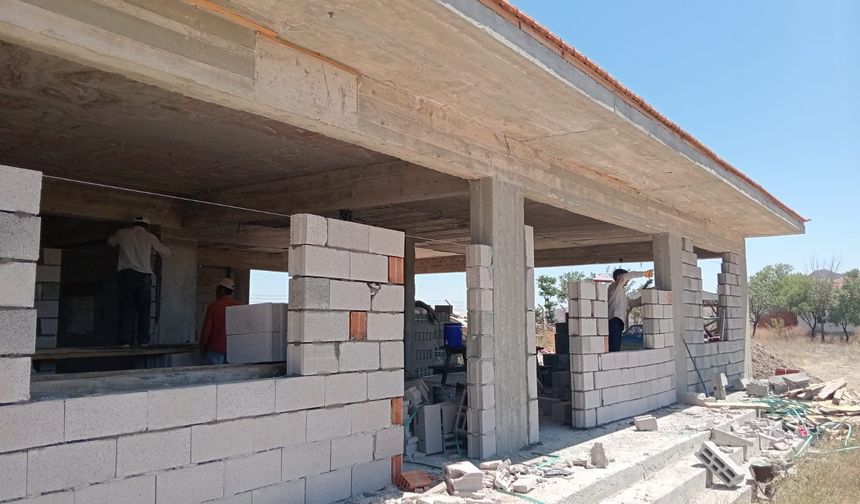 Kalecik Belediyesi'nden Köy Konağı