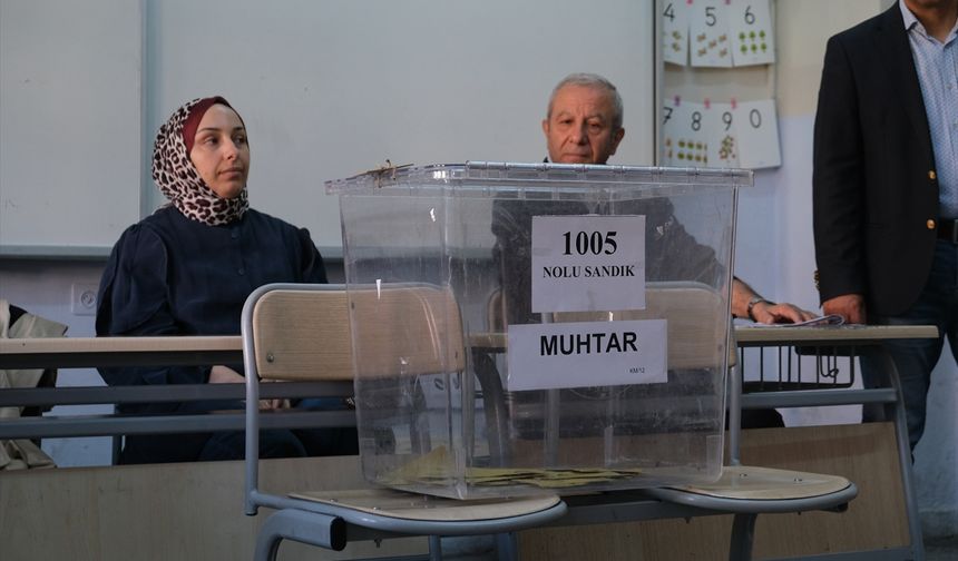 Çankırı'da muhtarlık seçimi!