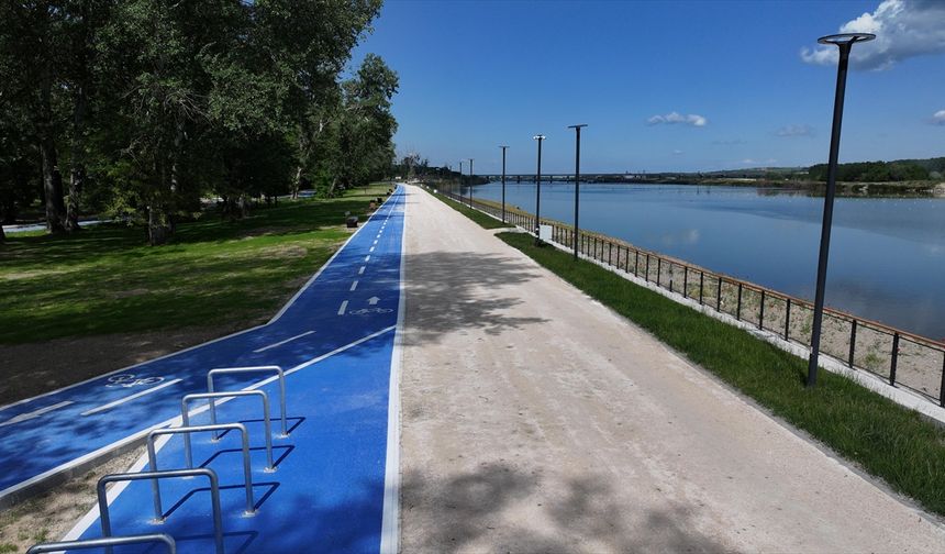 Meriç Nehri ile bütünleşik Edirne Millet Bahçesi açılıyor!