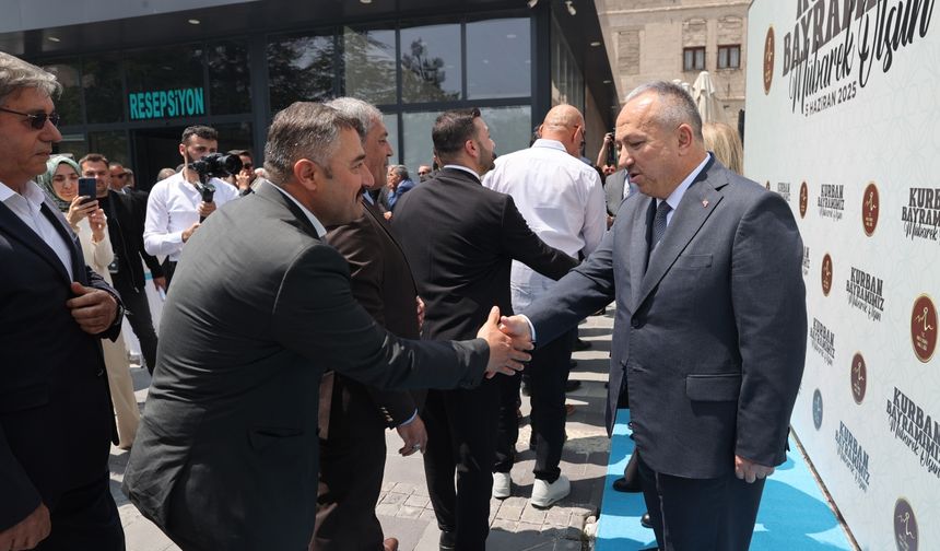 Nevşehir'de geleneksel bayramlaşma programı