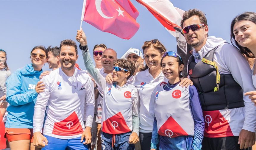 Optimist'te Türk Yelkencilerden Tarihi Başarı