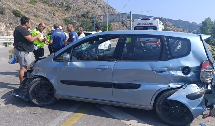 Amasya'da feci kaza!