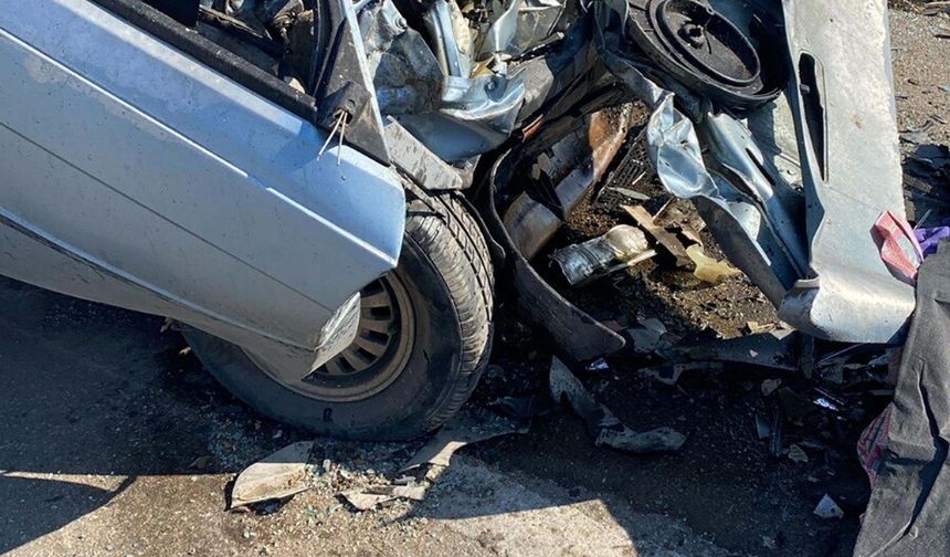 Anne ve oğlu kazada hayatını kaybetti!