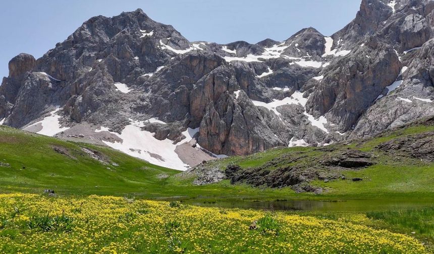 Sohmarik Yaylası'nda görsel şölen