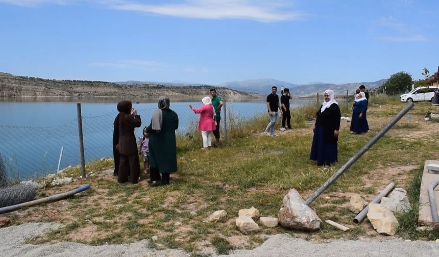 Sulama kanalında boğulma tehlikesi geçirdi!