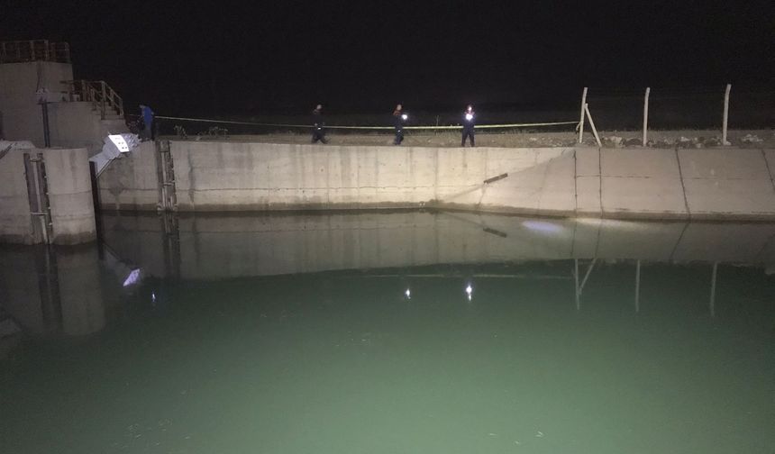 Sulama kanalında ceset bulundu