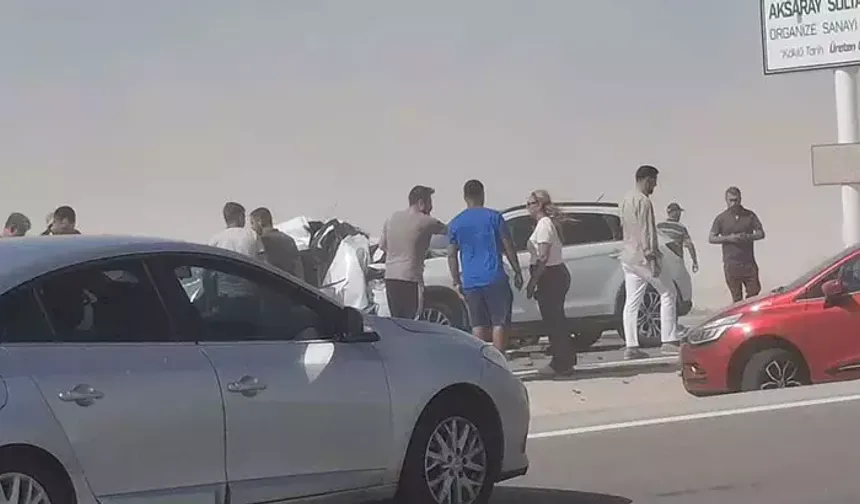 Aksaray’da Zincirleme Kaza! 11 Yaralı