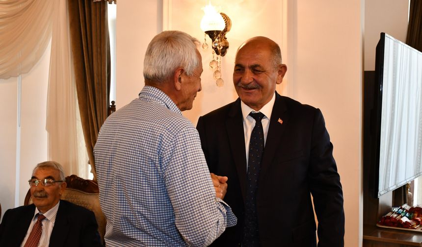 Kalecik'te bayramlaşma etkinliği