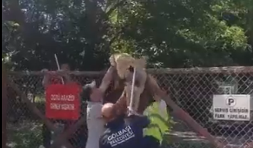 Gölbaşı Belediyesi Ekiplerinden Şok Görüntüler!