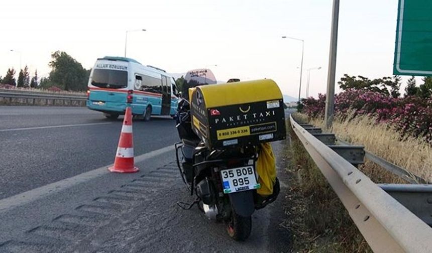 Motosiklet sürücüsü hayatını kaybetti