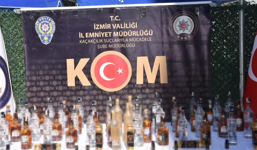 2 ilde sahte içki operasyonu