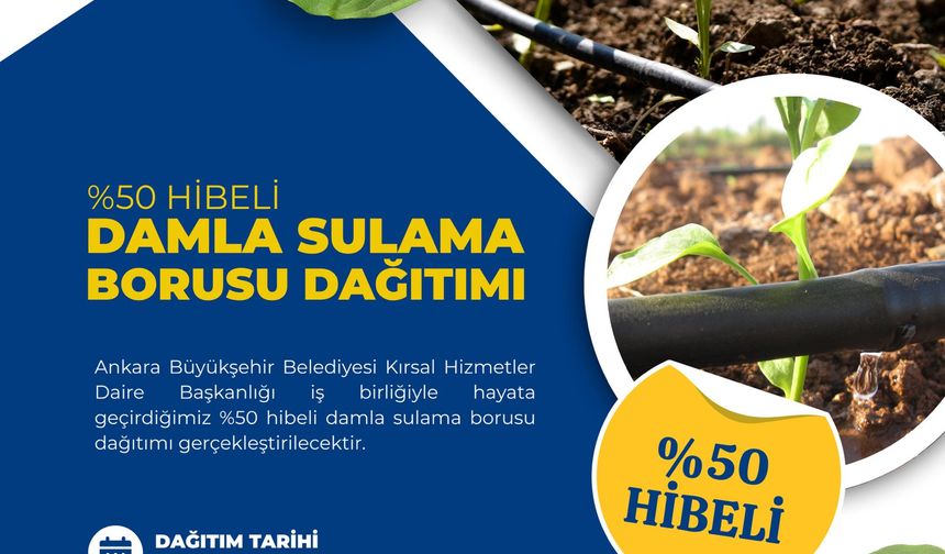Kalecik Belediyesi çiftçilerin yanında!