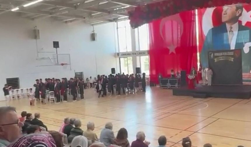 ANKARA FEN LİSESİ ÖĞRENCİLERİNİN İLGİNÇ PROTESTOSU
