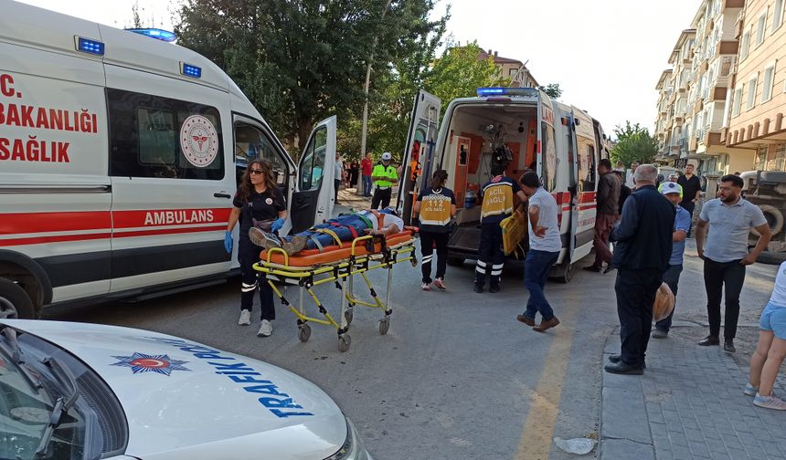 Kahramankazan'da feci kaza!