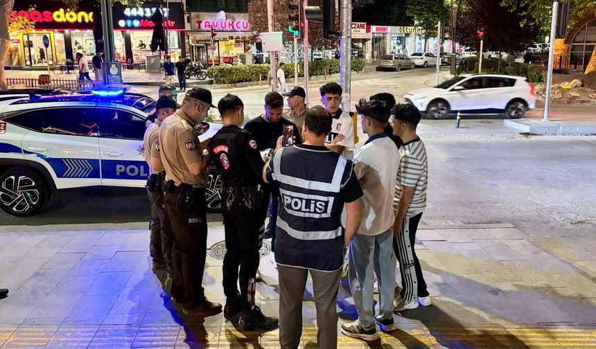 Kırşehir'de huzur uygulamas  yapıldı