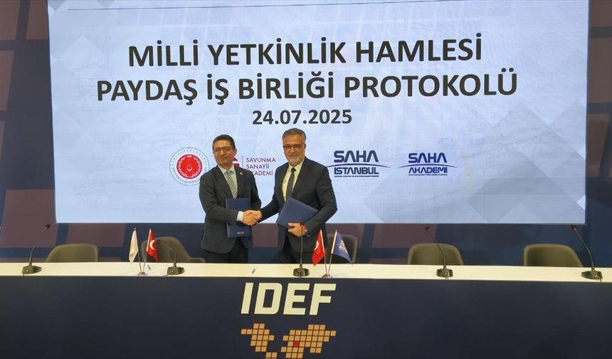 SAHA İstanbul, IDEF 2025'te 218 üyesiyle boy gösterdi