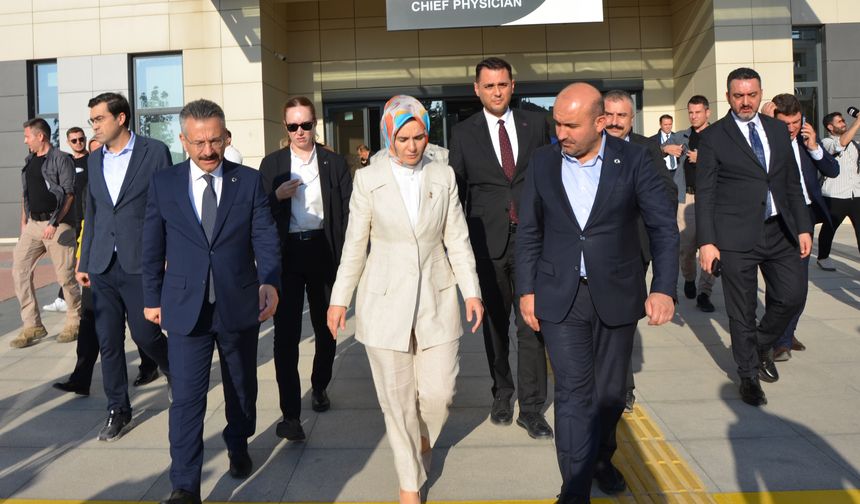 Bakan Göktaş'tan orman şehitlerinin ailelerine ziyaret