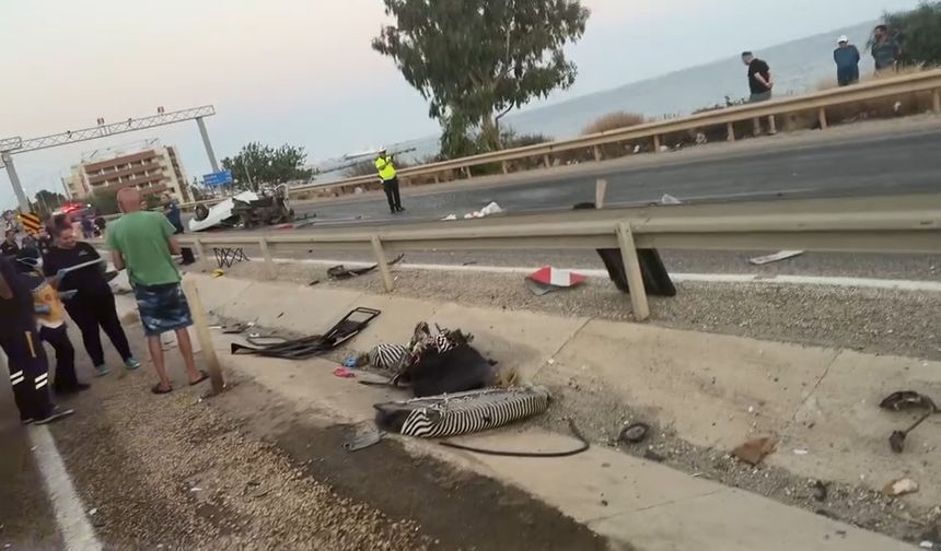 Bariyere Çarptı, Şoförü Öldü