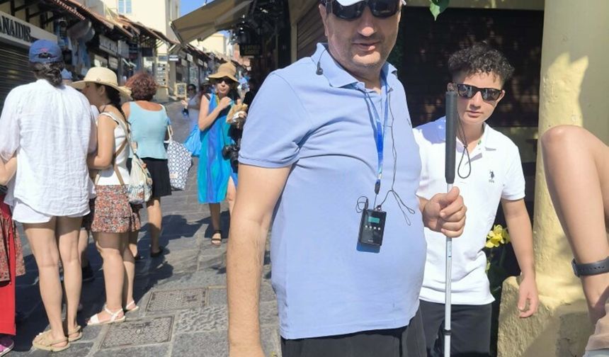 Görme Engellilerin Yurt Dışı Hayali Gerçek Oldu