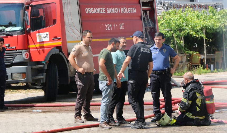 Mobilya Fabrikasında Yangın