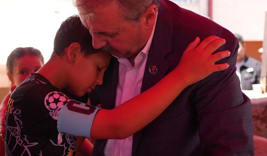 Mustafa Destici'den şehit ormancıların ailelerine ziyaret