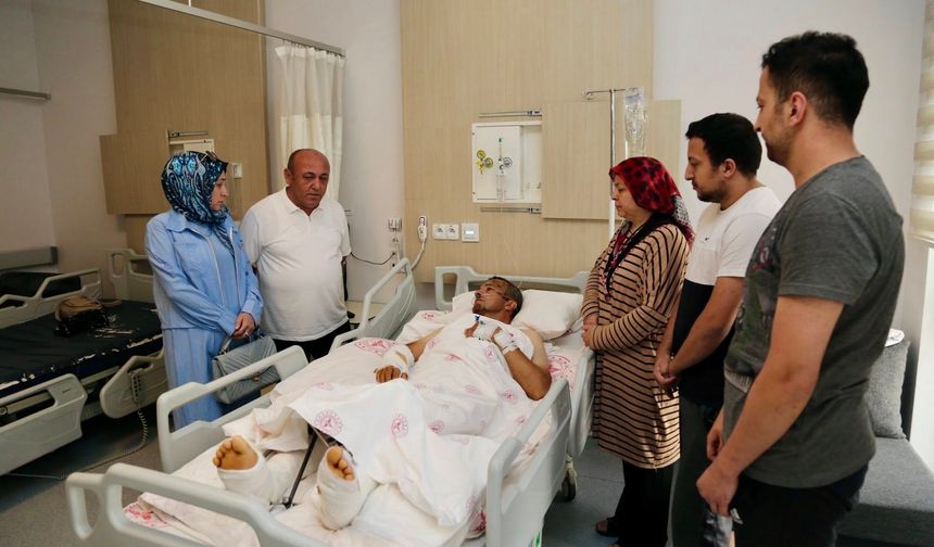 Polise çarpan sürücü yakalandı