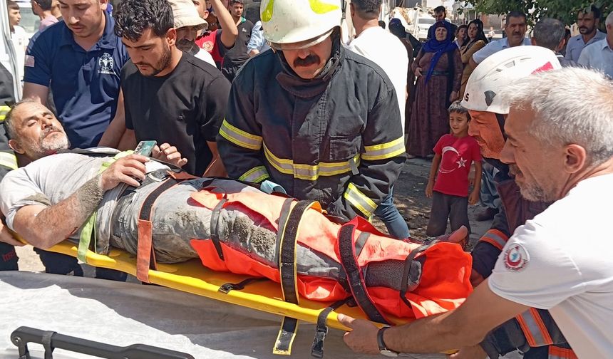 Şanlıurfa Viranşehir'de İnşaat Çökmesi: 7 İşçi Yaralandı