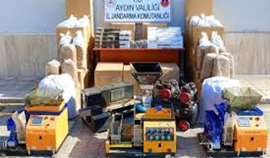 Aydın'da kaçak sigara operasyonu