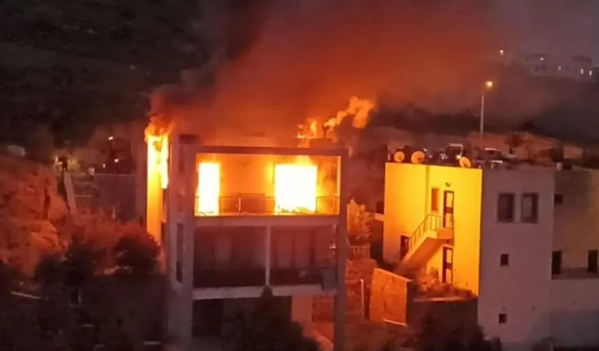 Klimadan yangın çıktı