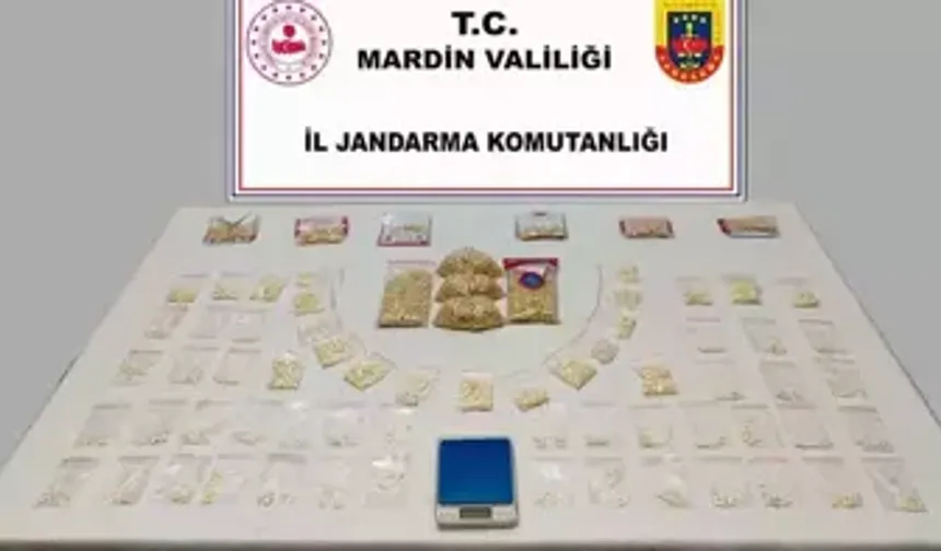 Mardin'de uyuşturucu operasyonu